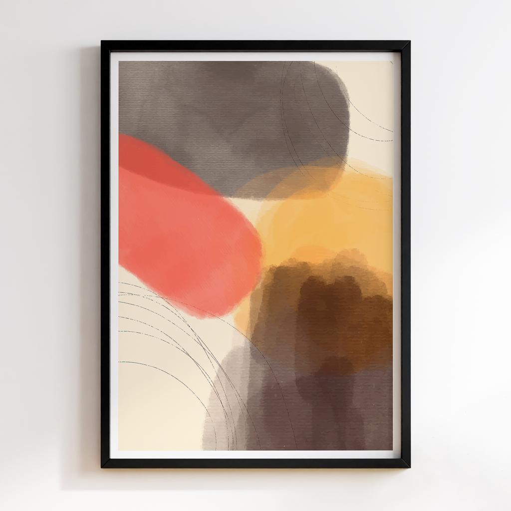 Постер Абстракція Бохо (Boho Abstract) BA66