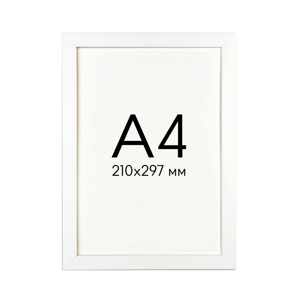 Рама біла А4 (210х297)