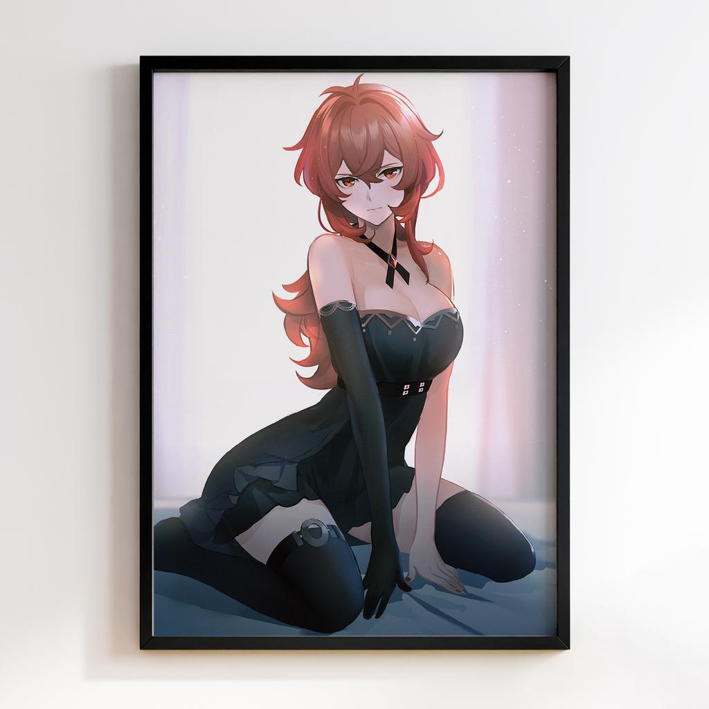 Постер Genshin Impact Diluc Ragnvindr KIA76