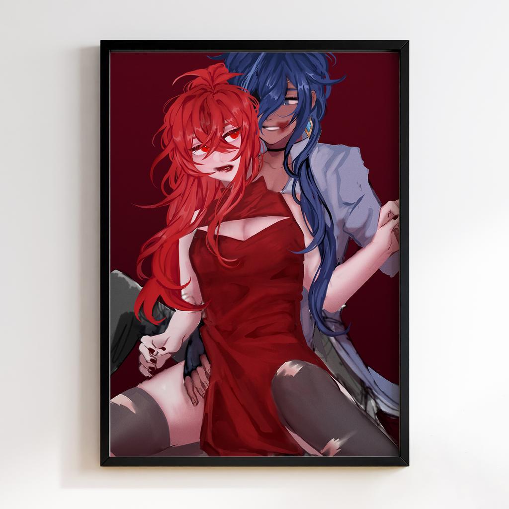 Постер Genshin Impact Diluc Ragnvindr KIA77