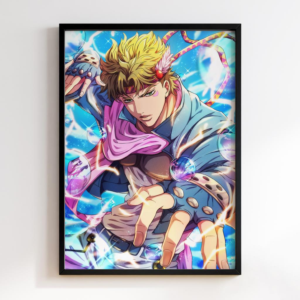 Постер Химерні пригоди ДжоДжо (JoJo’s Bizarre Adventure Caesar Anthonio Zeppeli) JZ01