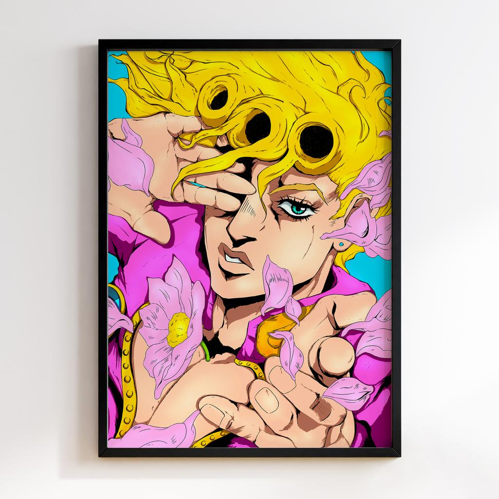Постер Химерні пригоди ДжоДжо (JoJo’s Bizarre Giorno Giovanna) JZ06