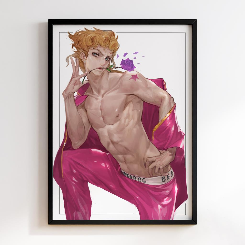 Постер Химерні пригоди ДжоДжо (JoJo’s Bizarre Adventure Giorno Giovanna) JZ07