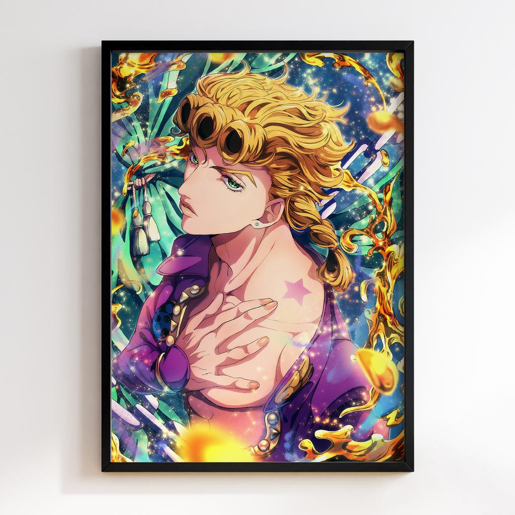 Постер Химерні пригоди ДжоДжо (JoJo’s Bizarre Adventure Giorno Giovanna) JZ08