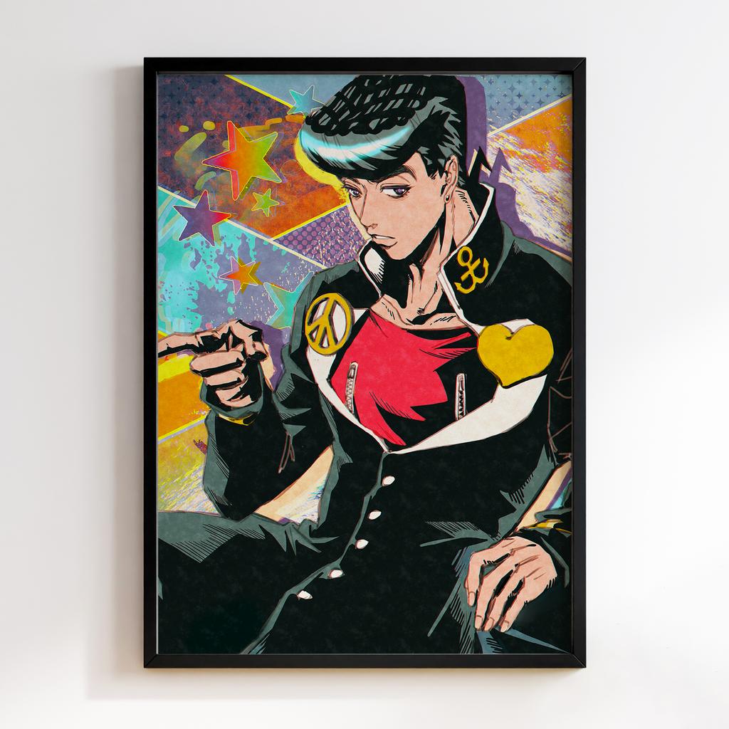 Постер Химерні пригоди ДжоДжо (JoJo’s Bizarre Adventure Higashikata Jousuke) JZ15