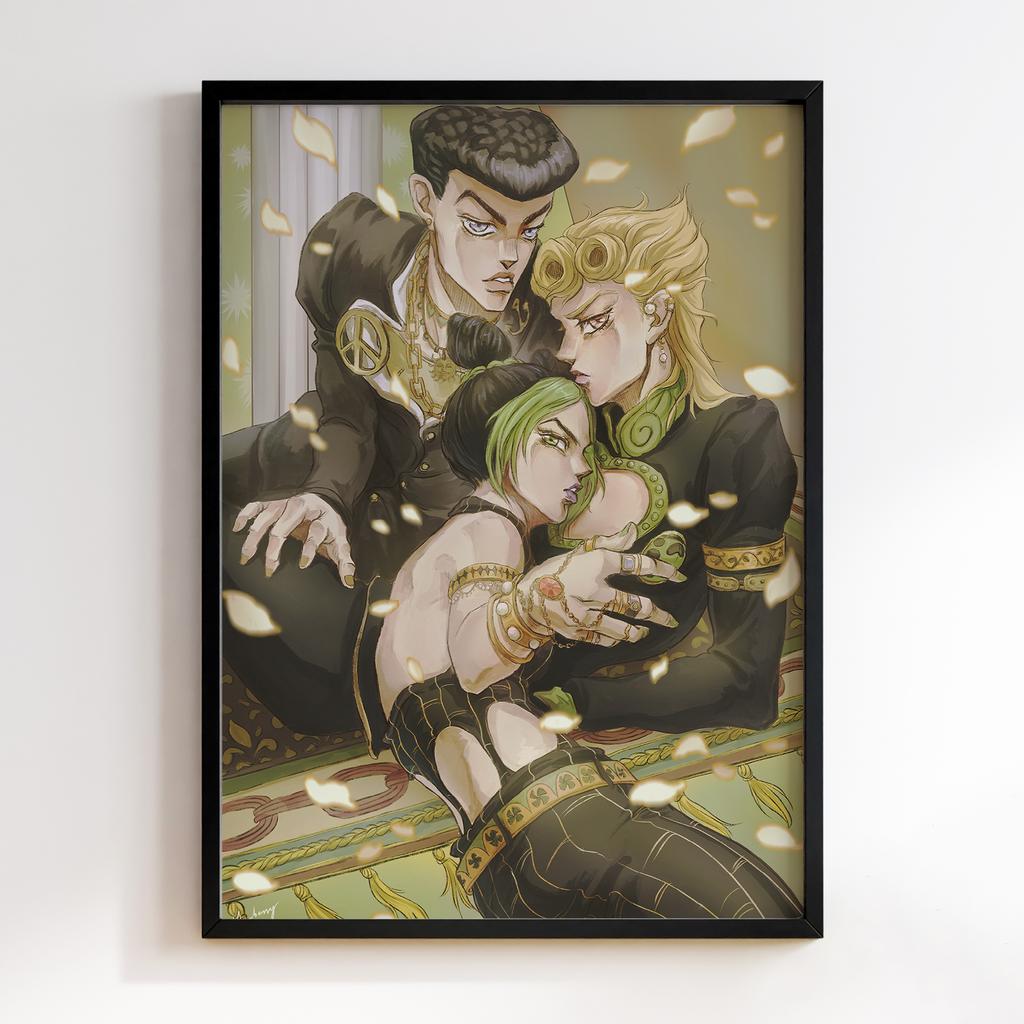 Постер Химерні пригоди ДжоДжо (JoJo’s Bizarre Adventure Joestar Family) JZ16