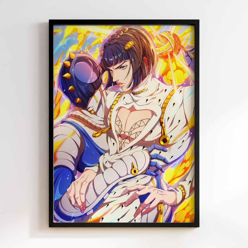 Постер Химерні пригоди ДжоДжо (JoJo’s Bizarre Adventure Bruno Bucciarati) JZ18