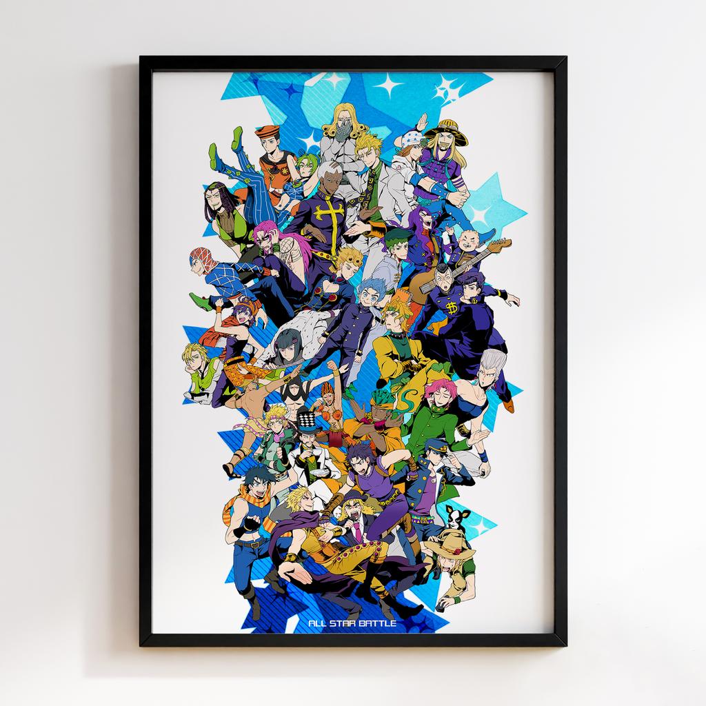 Постер Химерні пригоди ДжоДжо (JoJo’s Bizarre Adventure no Kimyou na Bouken) JZ22