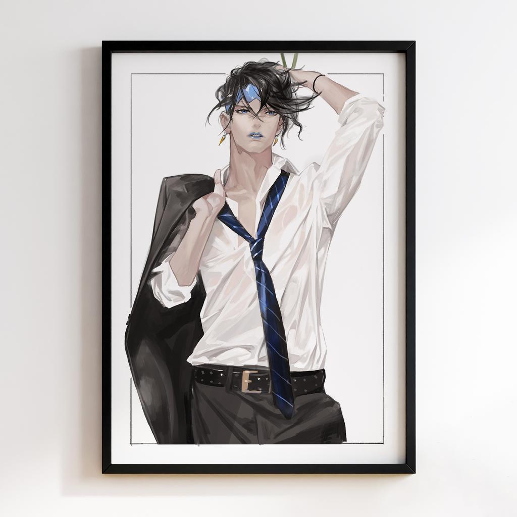 Постер Химерні пригоди ДжоДжо (JoJo’s Bizarre Adventure Kishibe Rohan) JZ25