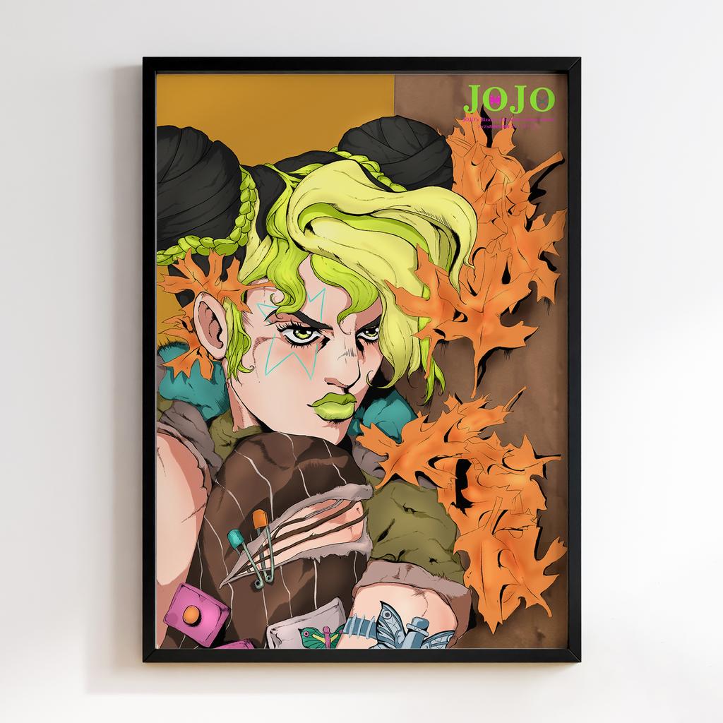 Постер Химерні пригоди ДжоДжо (JoJo’s Bizarre Adventure Kuujou Jolyne) JZ31