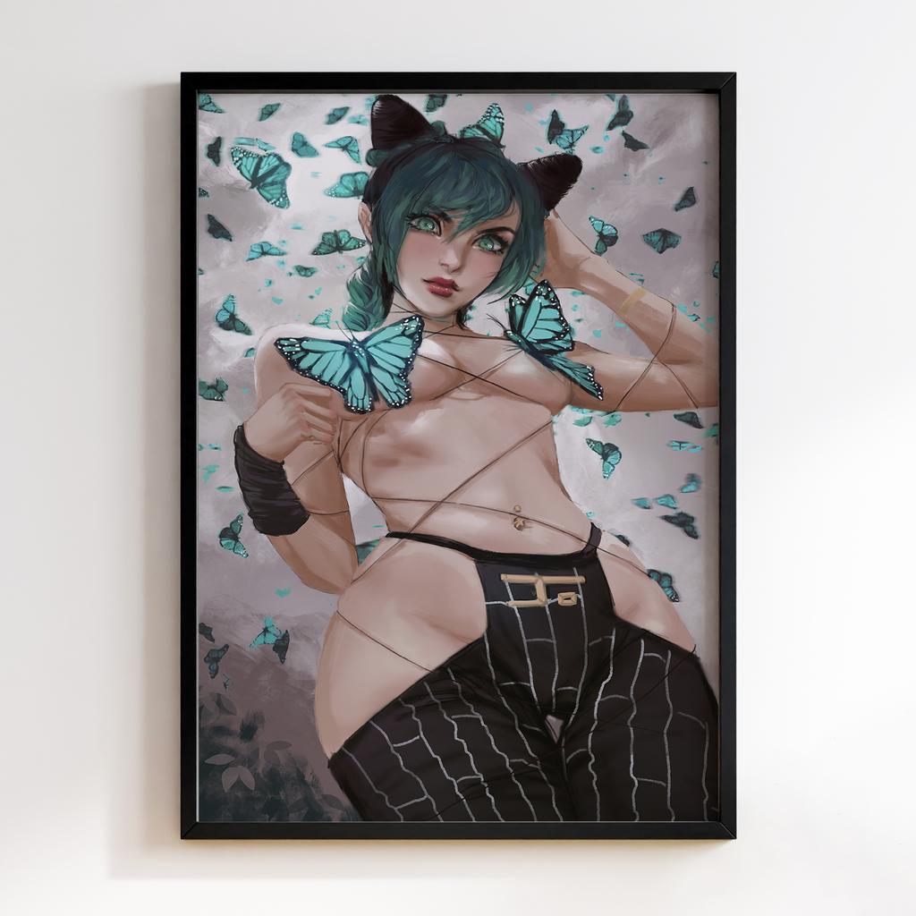 Постер Химерні пригоди ДжоДжо (JoJo’s Bizarre Adventure Kuujou Jolyne) JZ32