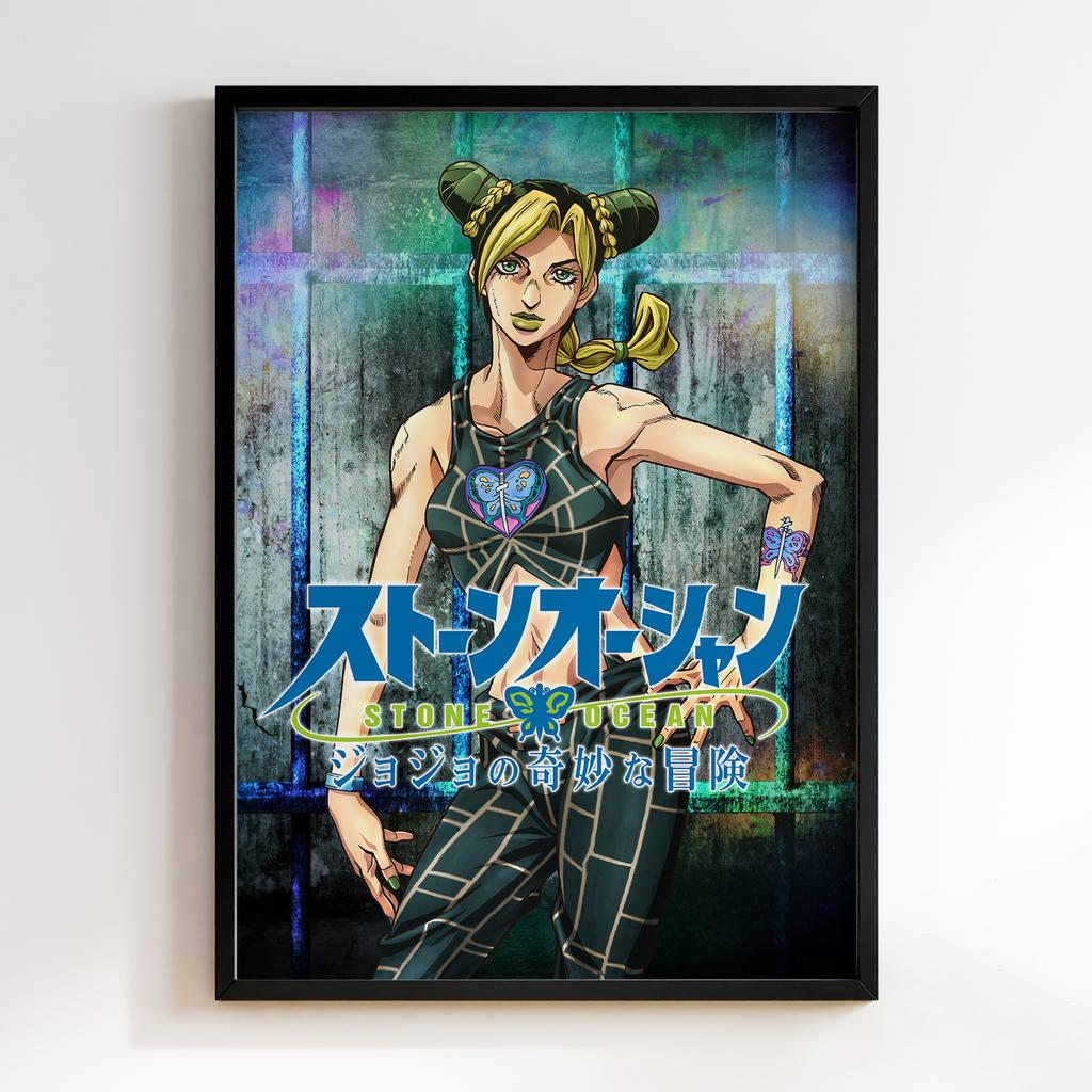 Постер Химерні пригоди ДжоДжо (JoJo’s Bizarre Adventure Kuujou Jolyne) JZ33
