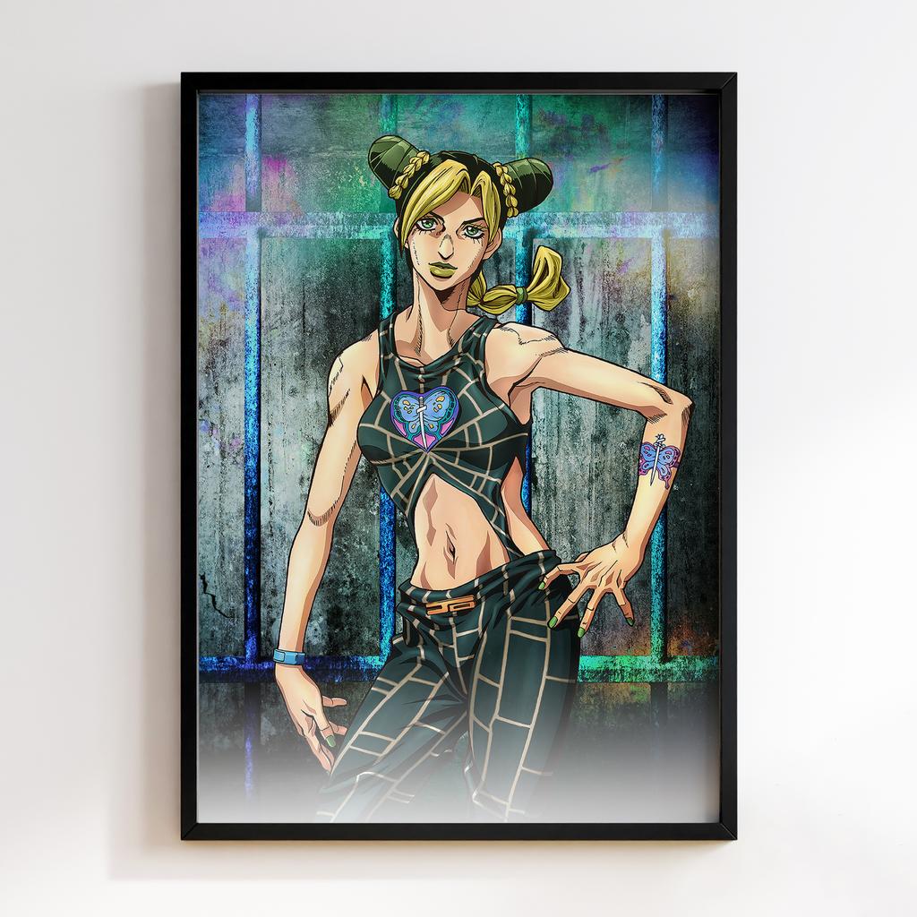Постер Химерні пригоди ДжоДжо (JoJo’s Bizarre Adventure Kuujou Jolyne) JZ34