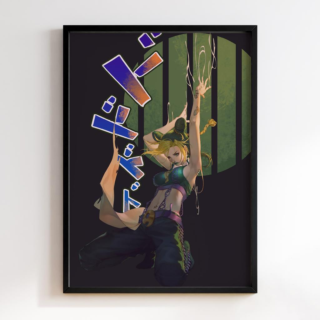 Постер Химерні пригоди ДжоДжо (JoJo’s Bizarre Adventure Kuujou Jolyne) JZ35