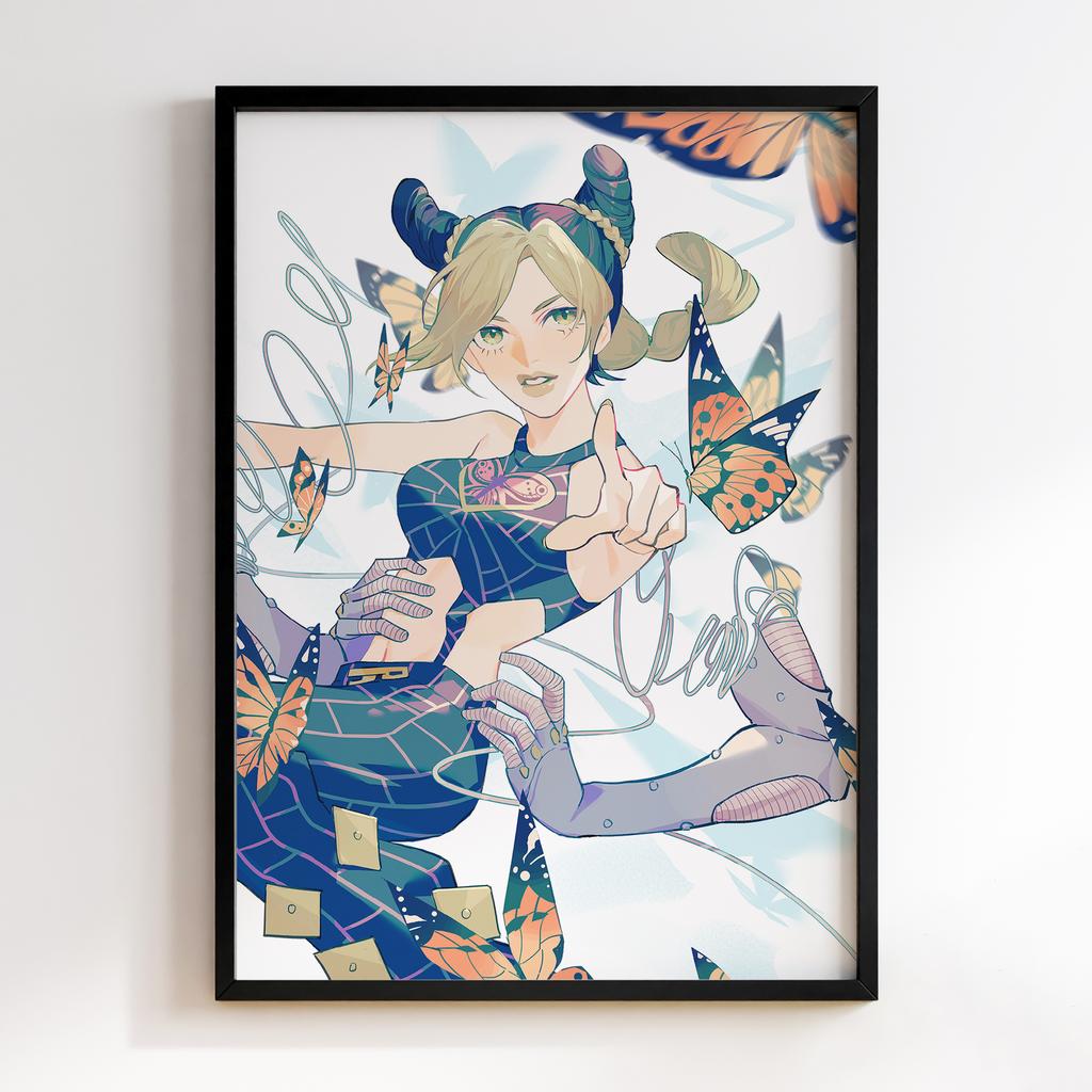 Постер Химерні пригоди ДжоДжо (JoJo’s Bizarre Adventure Kuujou Jolyne) JZ36