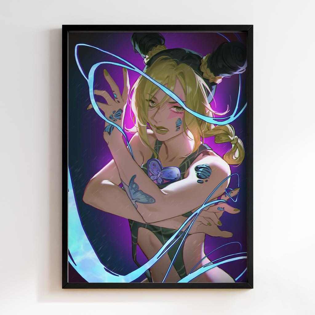 Постер Химерні пригоди ДжоДжо (JoJo’s Bizarre Adventure Kuujou Jolyne) JZ37