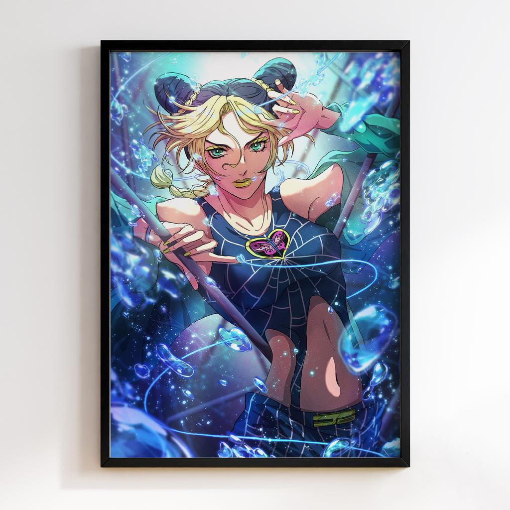 Постер Химерні пригоди ДжоДжо (JoJo’s Bizarre Adventure Kuujou Jolyne) JZ38