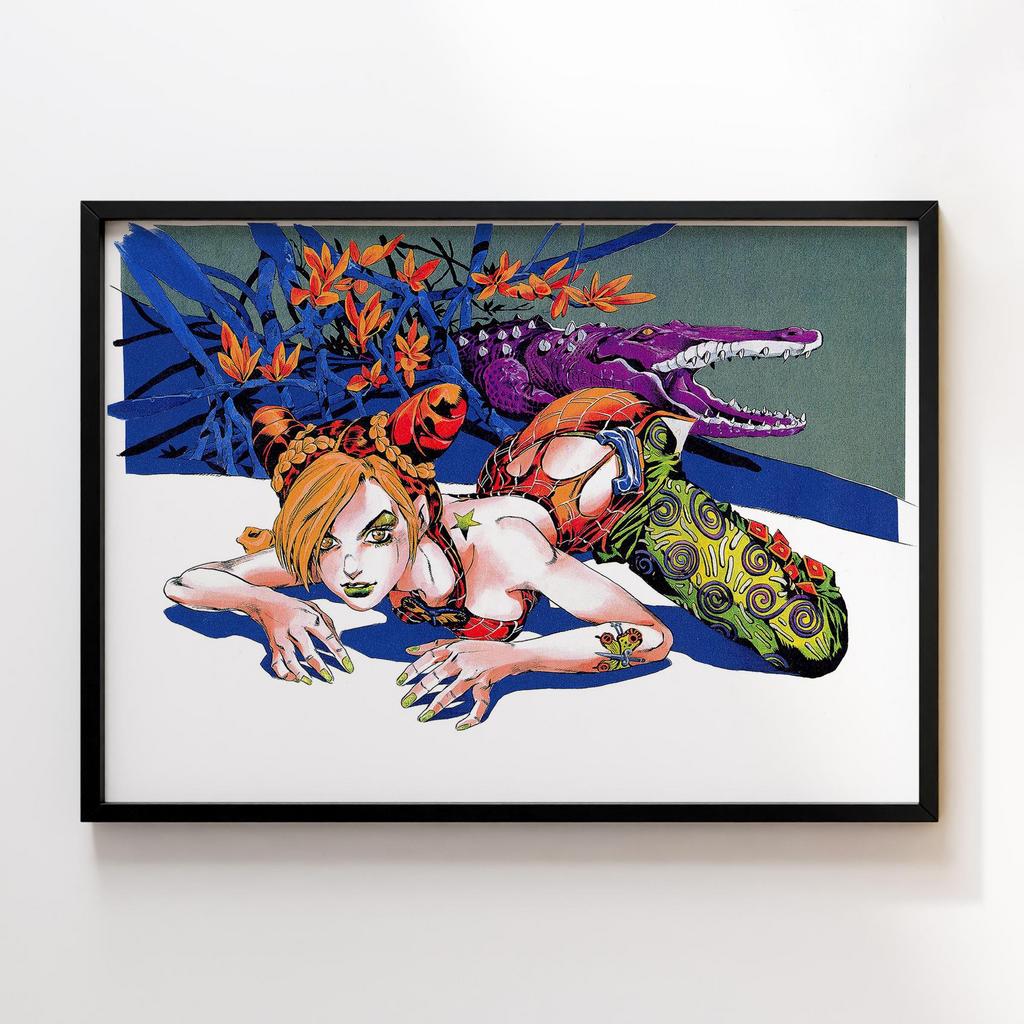 Постер Химерні пригоди ДжоДжо (JoJo’s Bizarre Adventure Kuujou Jolyne) JZ51