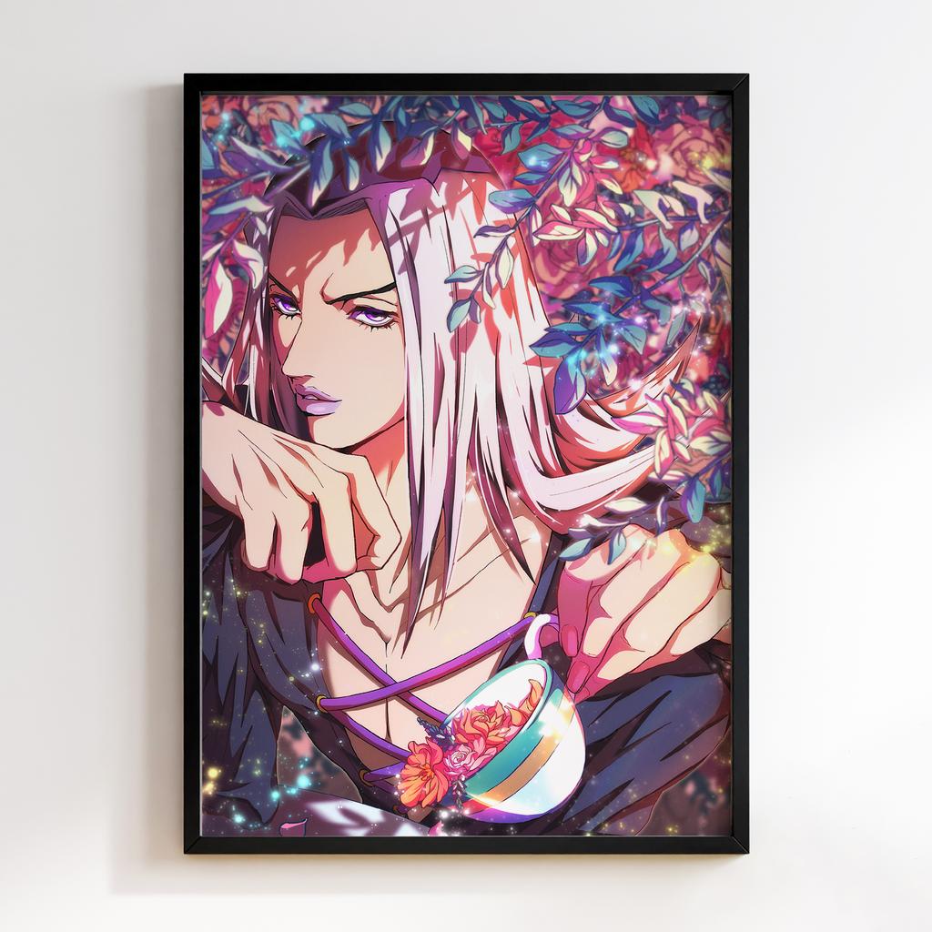 Постер Химерні пригоди ДжоДжо (JoJo’s Bizarre Adventure Leone Abbacchio) JZ57