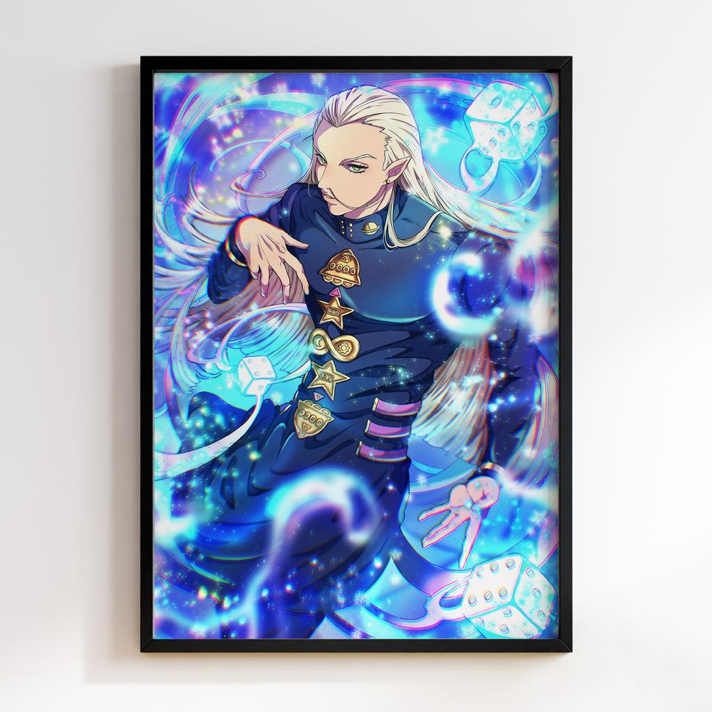 Постер Химерні пригоди ДжоДжо (JoJo’s Bizarre Adventure Mikitaka Hasekura) JZ59