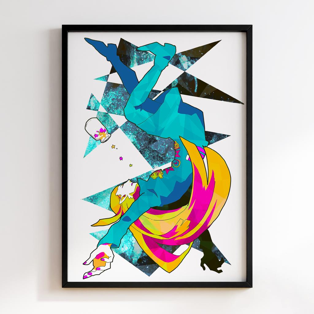 Постер Химерні пригоди ДжоДжо (JoJo’s Bizarre Adventure Mikitaka Hasekura) JZ60