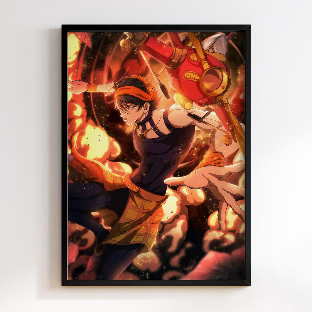 Постер Химерні пригоди ДжоДжо (JoJo’s Bizarre Adventure Narancia Ghirga) JZ63