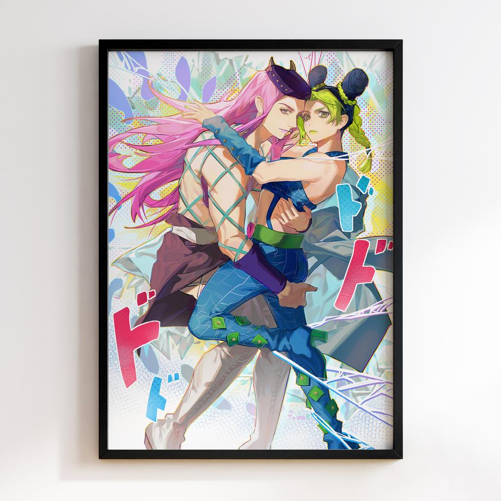 Постер Химерні пригоди ДжоДжо (JoJo’s Bizarre Adventure Stone Ocean) JZ68