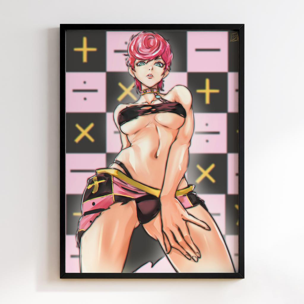 Постер Химерні пригоди ДжоДжо (JoJo’s Bizarre Adventure Trish Una) JZ69