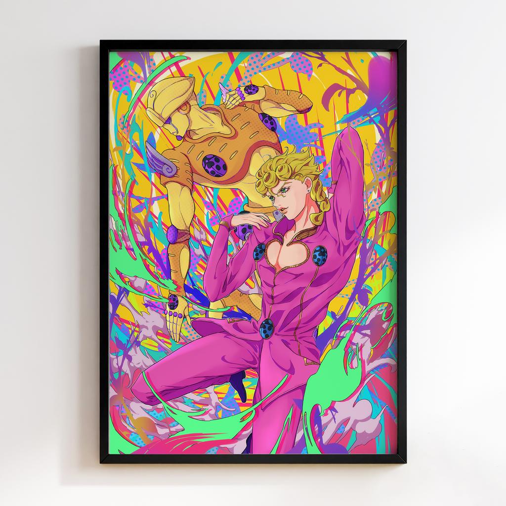 Постер Химерні пригоди ДжоДжо (JoJo’s Bizarre Adventure Vento Aureo) JZ74