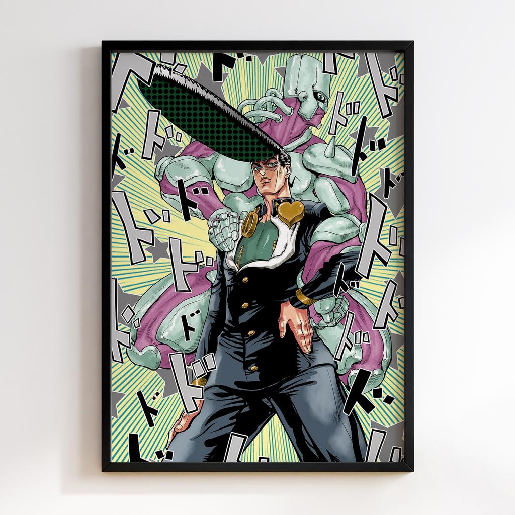 Постер Химерні пригоди ДжоДжо (JoJo’s Bizarre Adventure) JZ80
