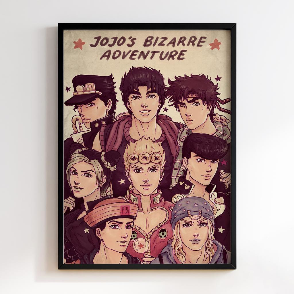 Постер Химерні пригоди ДжоДжо (JoJo’s Bizarre Adventure) JZ81