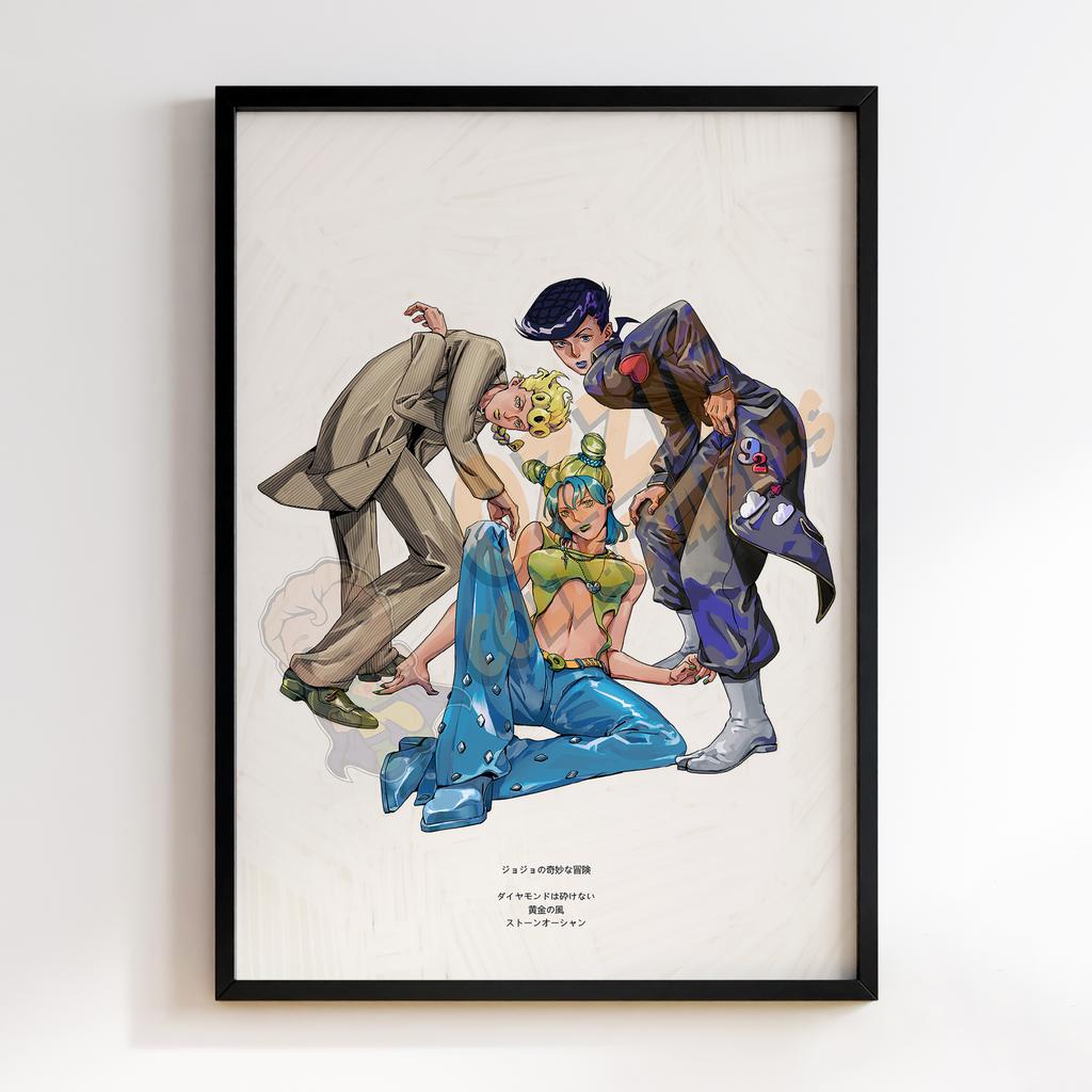 Постер Химерні пригоди ДжоДжо (JoJo’s Bizarre Adventure) JZ86