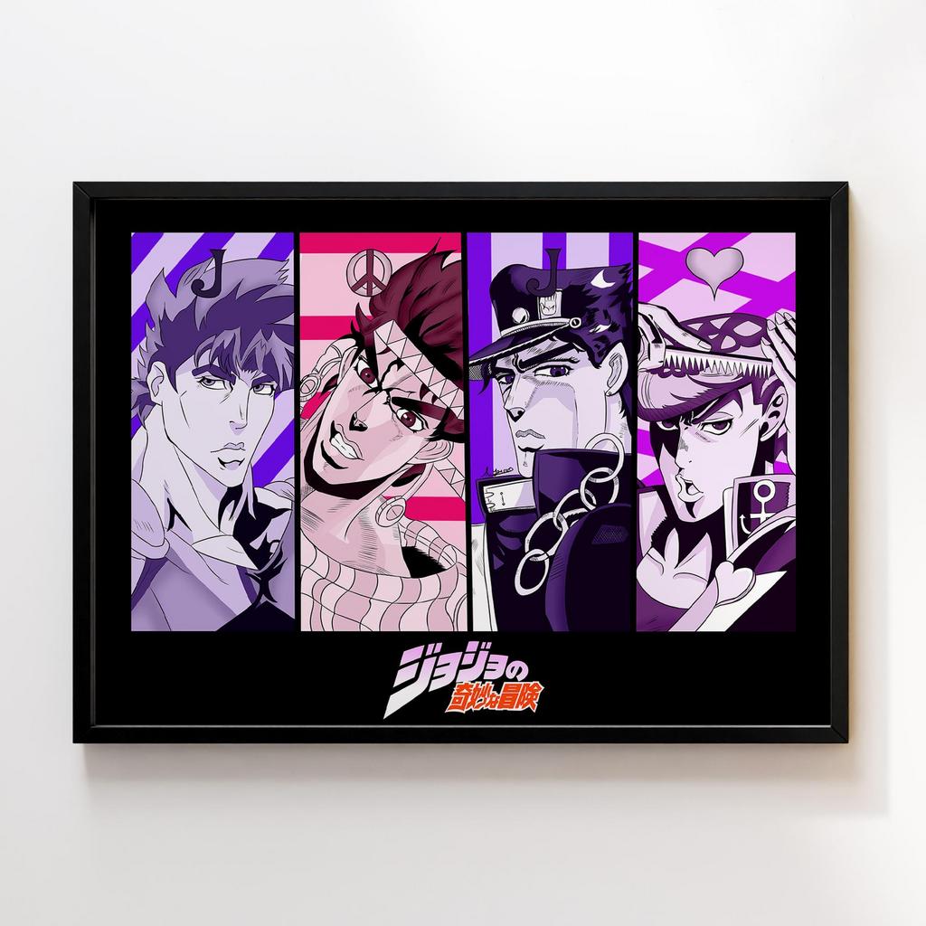 Постер Химерні пригоди ДжоДжо (JoJo’s Bizarre Adventure) JZ92