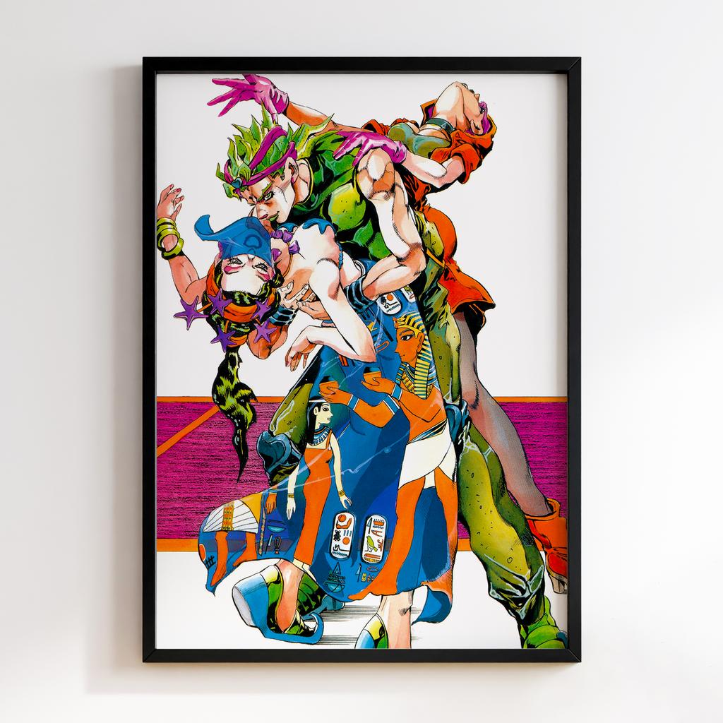 Постер Химерні пригоди ДжоДжо (JoJo’s Bizarre Adventure) JZ96