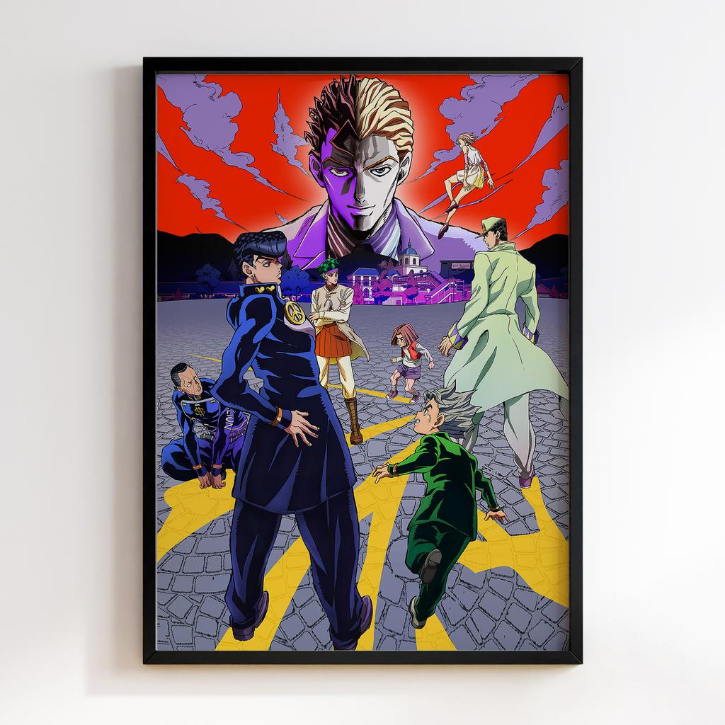 Постер Химерні пригоди ДжоДжо (JoJo’s Bizarre Adventure) JZ100
