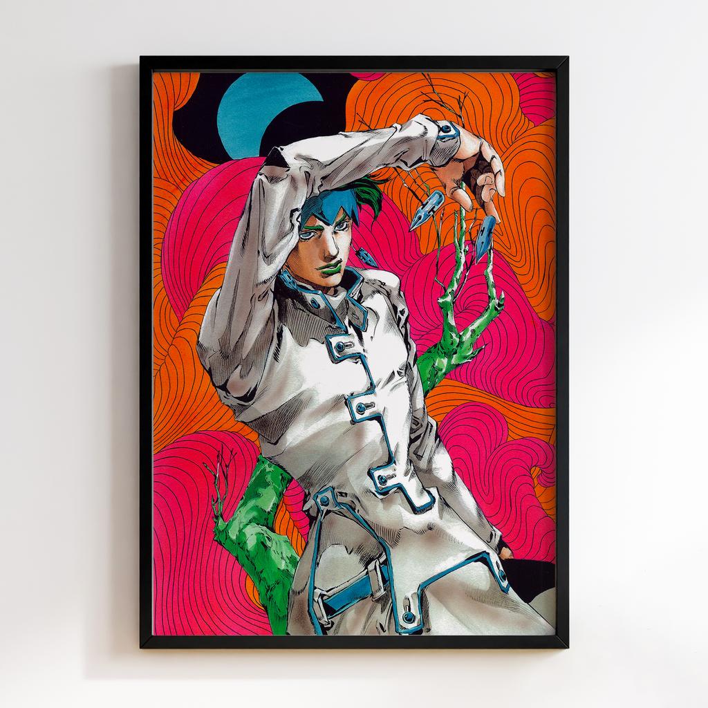 Постер Химерні пригоди ДжоДжо (JoJo’s Bizarre Adventure) JZ102