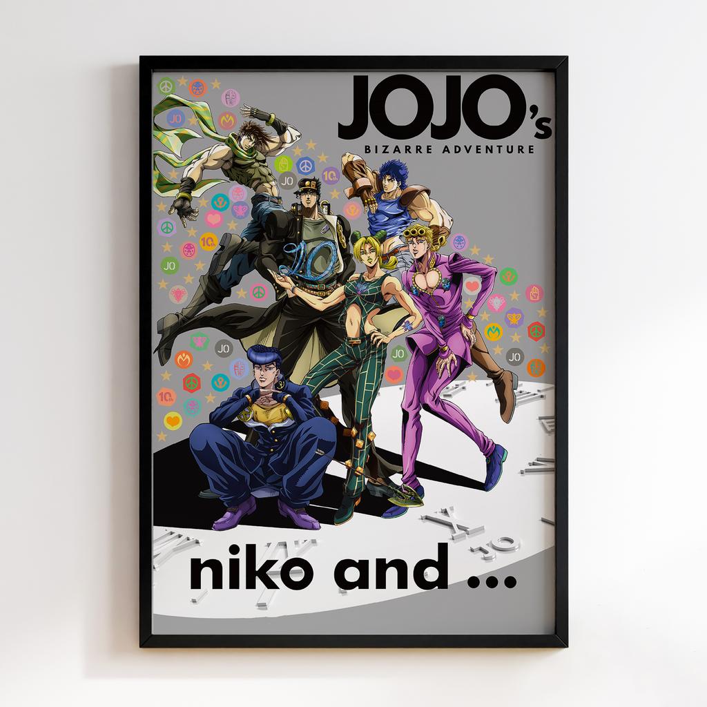 Постер Химерні пригоди ДжоДжо (JoJo’s Bizarre Adventure) JZ103
