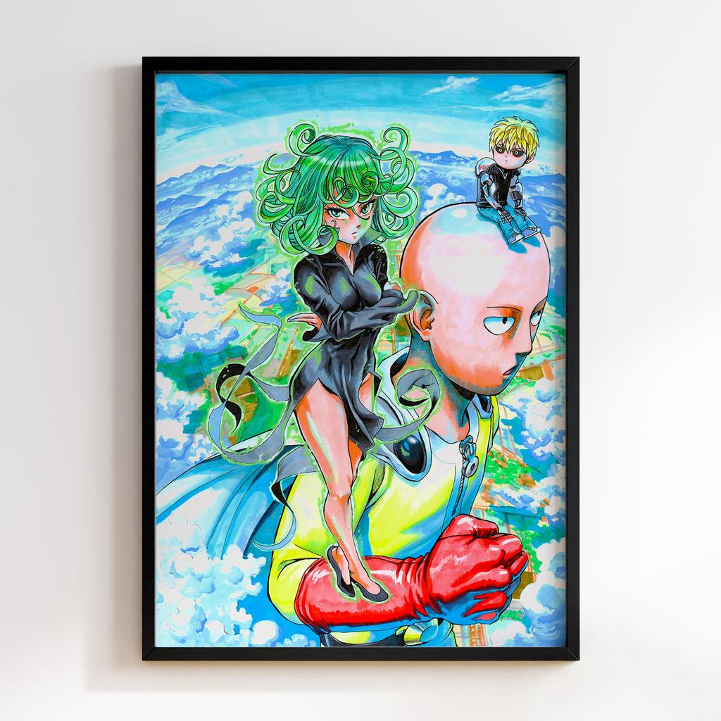 Постер Ванпанчмен (One-Punch Man) OM04