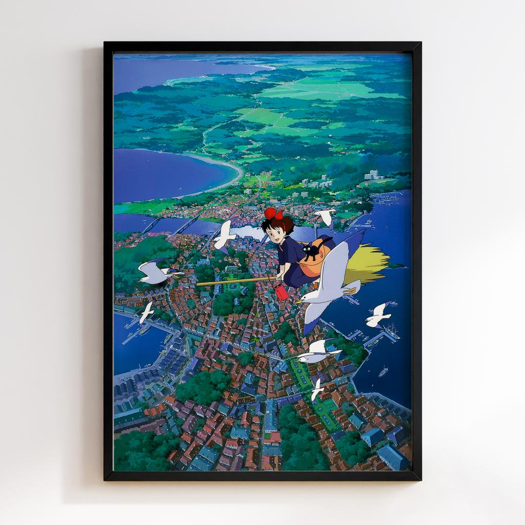 Постер Служба доставки Кікі, юної відьми (Kiki's Delivery Service) KD10