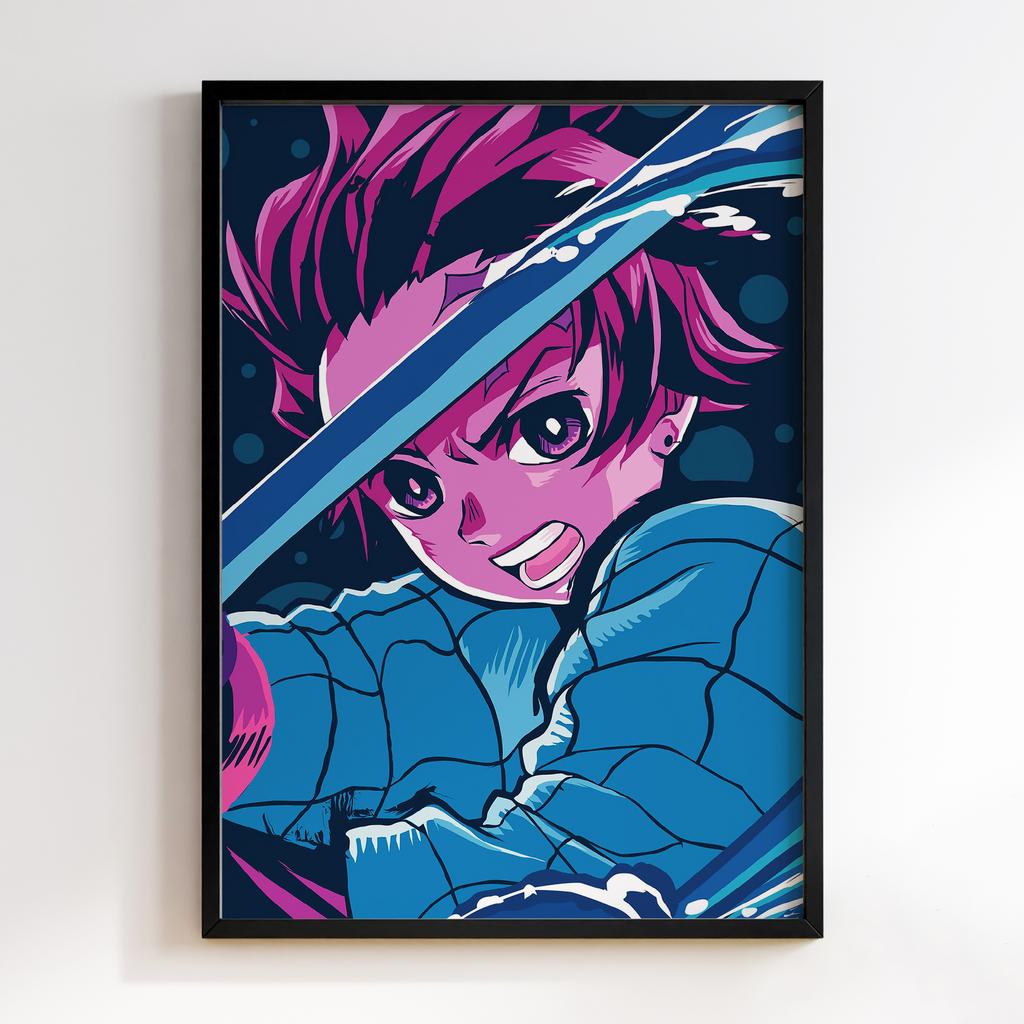 Постер Клинок, який знищує демонів (Demon Slayer) DR63