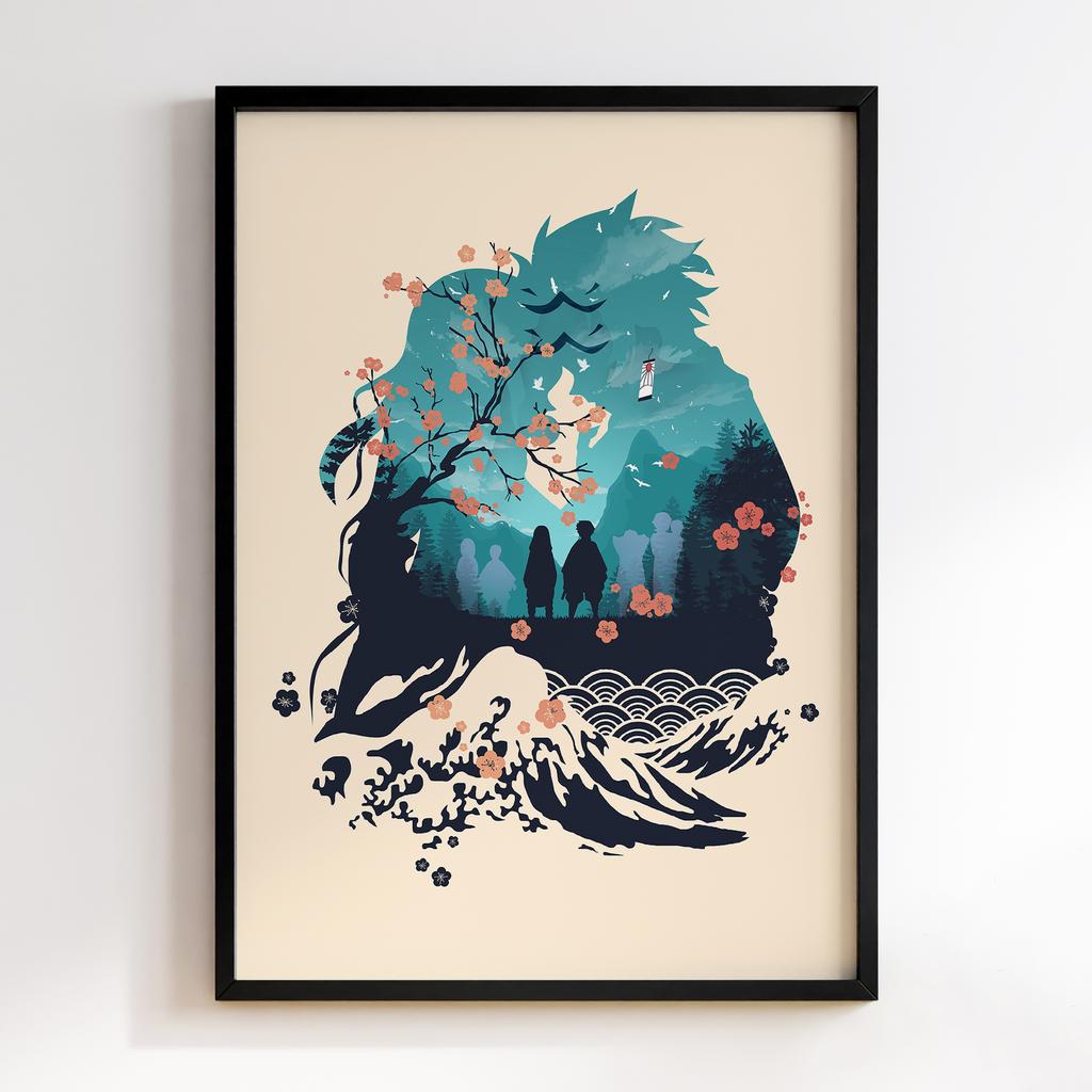 Постер Клинок, який знищує демонів (Demon Slayer) DR72