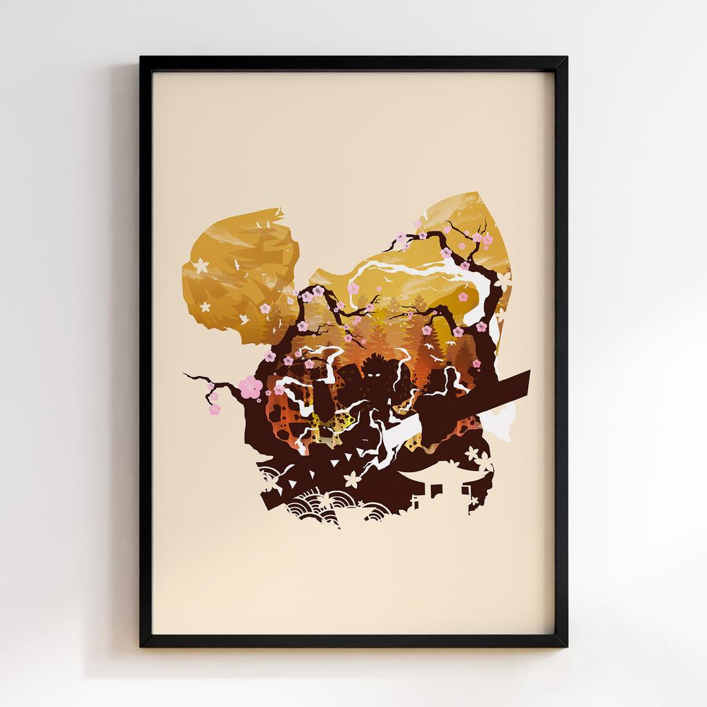 Постер Клинок, який знищує демонів (Demon Slayer) DR74