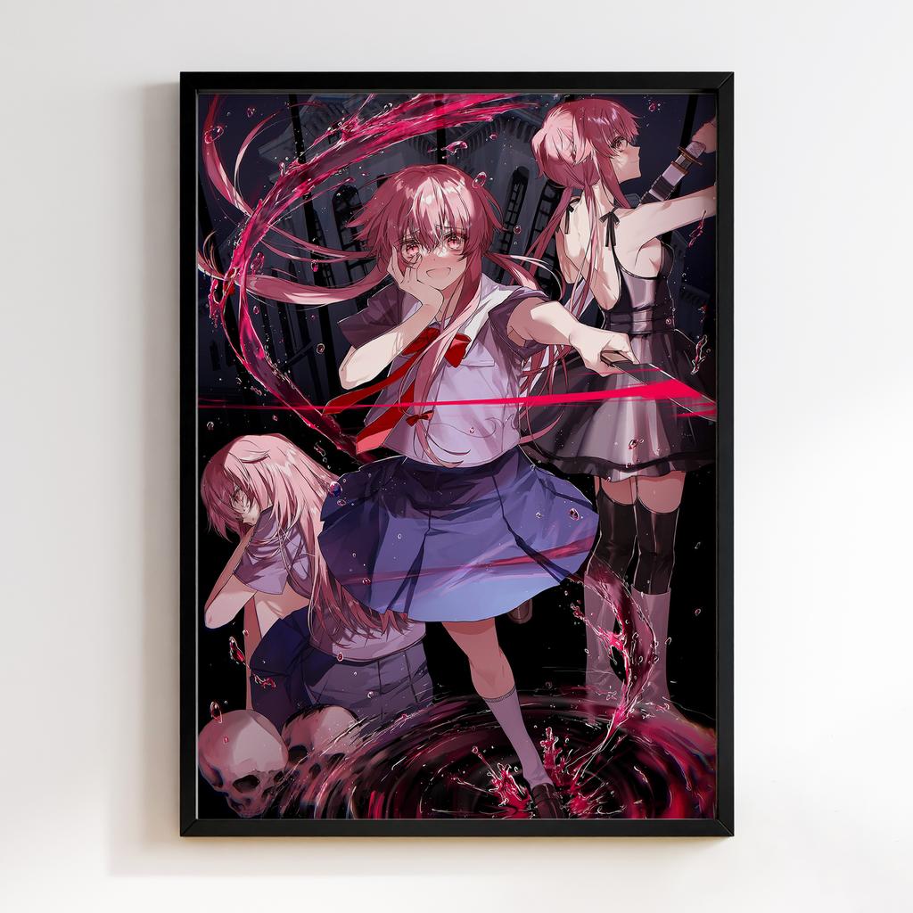 Постер Щоденник Майбутнього (Mirai Nikki) MNK01