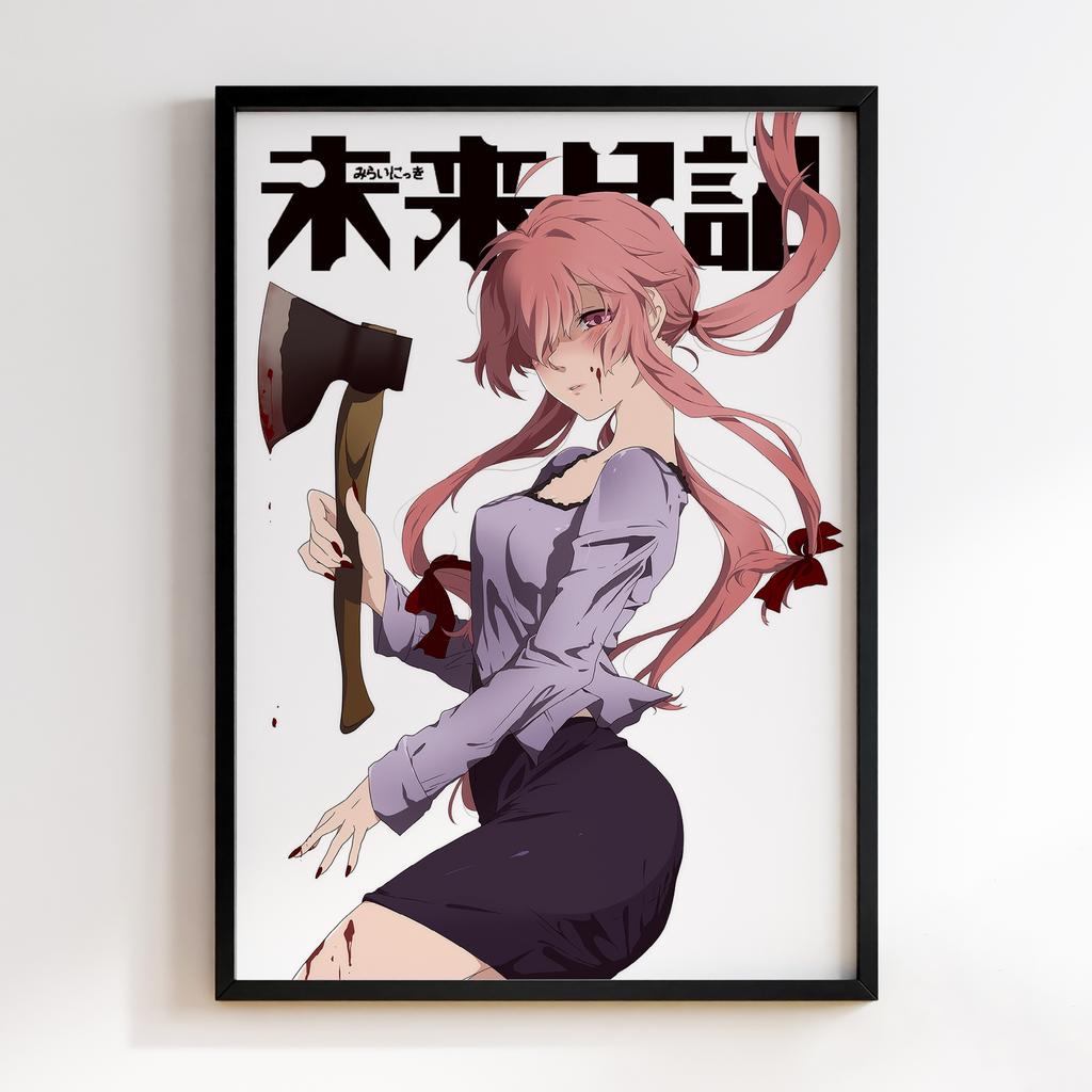 Постер Щоденник Майбутнього (Mirai Nikki) MNK02