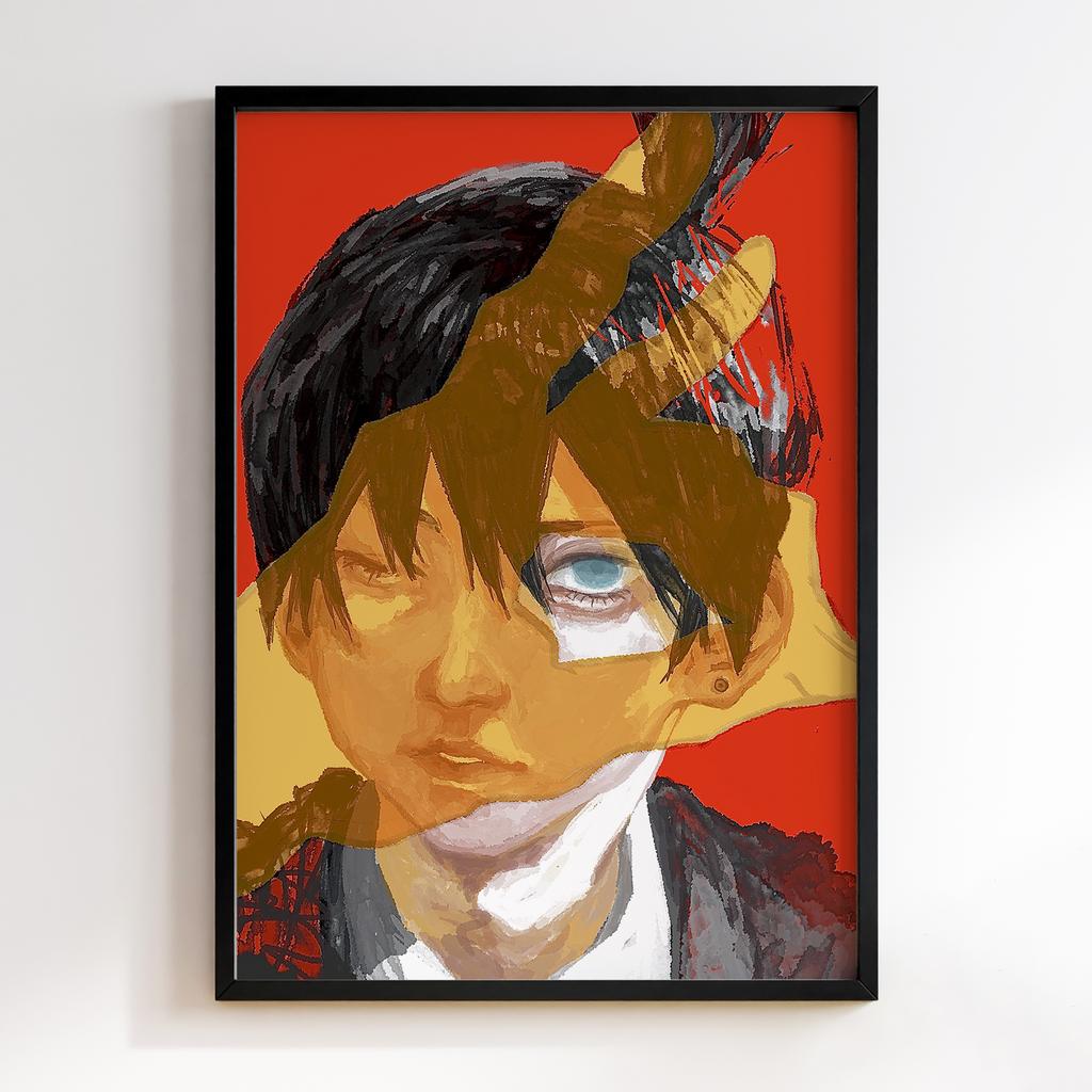 Постер Людина-Бензопила (Chainsaw Man) HM063