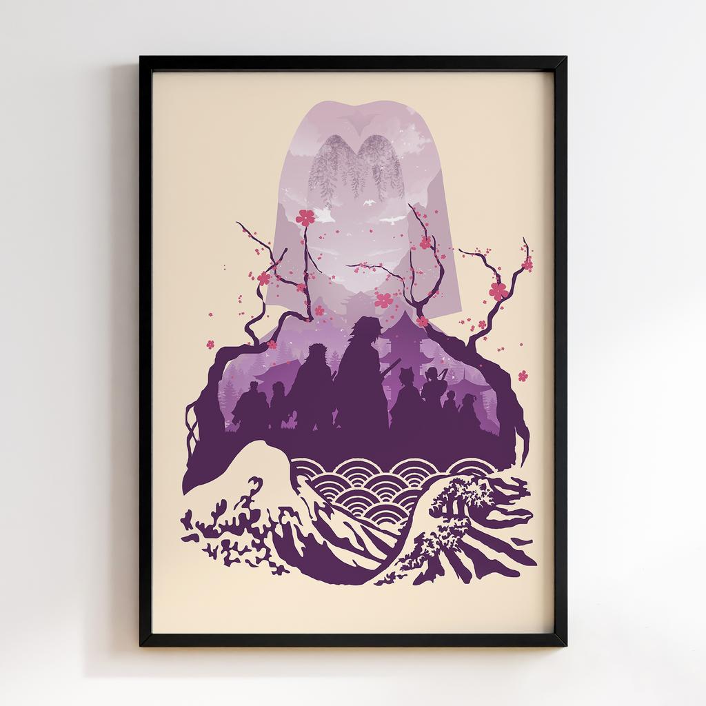 Постер Клинок, який знищує демонів (Demon Slayer) DR113