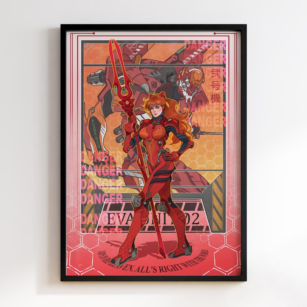 Постер Євангеліон (Evangelion) EV10