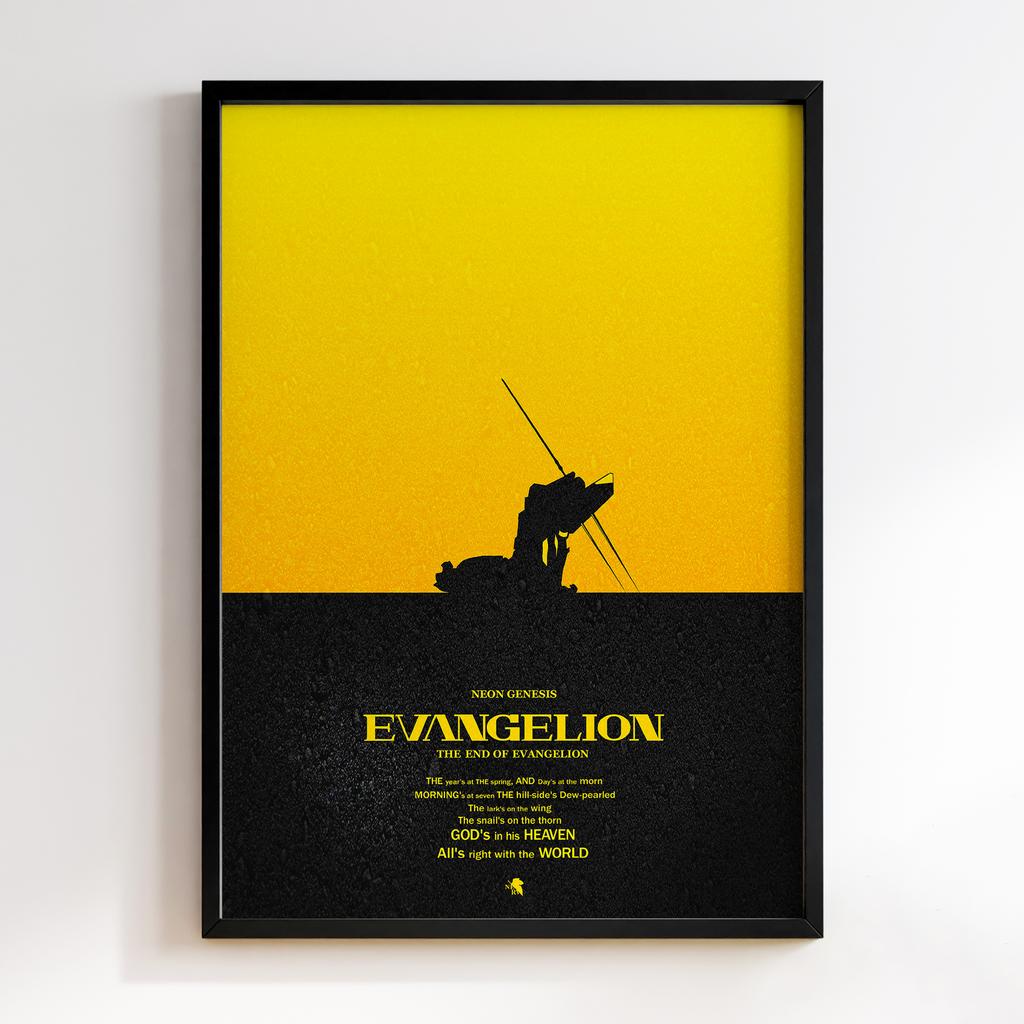 Постер Євангеліон (Evangelion) EV12