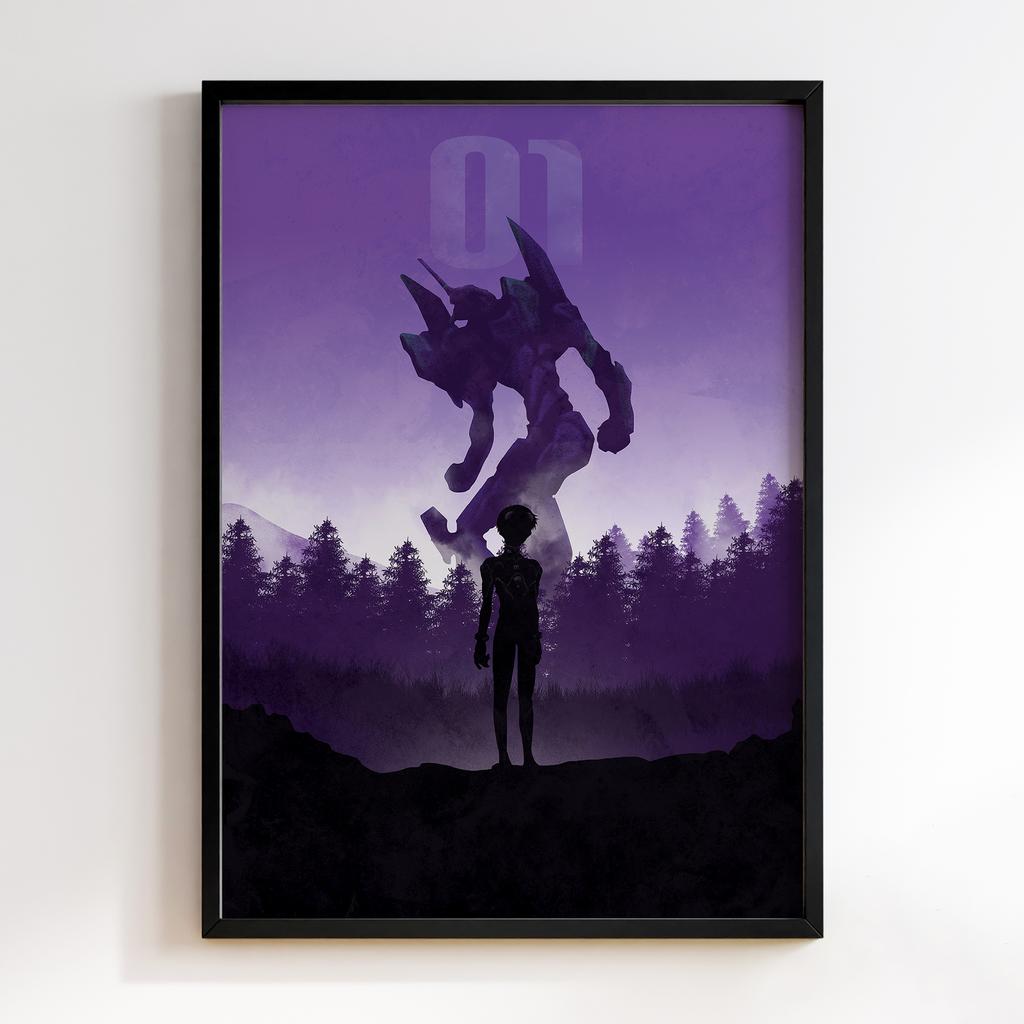 Постер Євангеліон (Evangelion) EV21