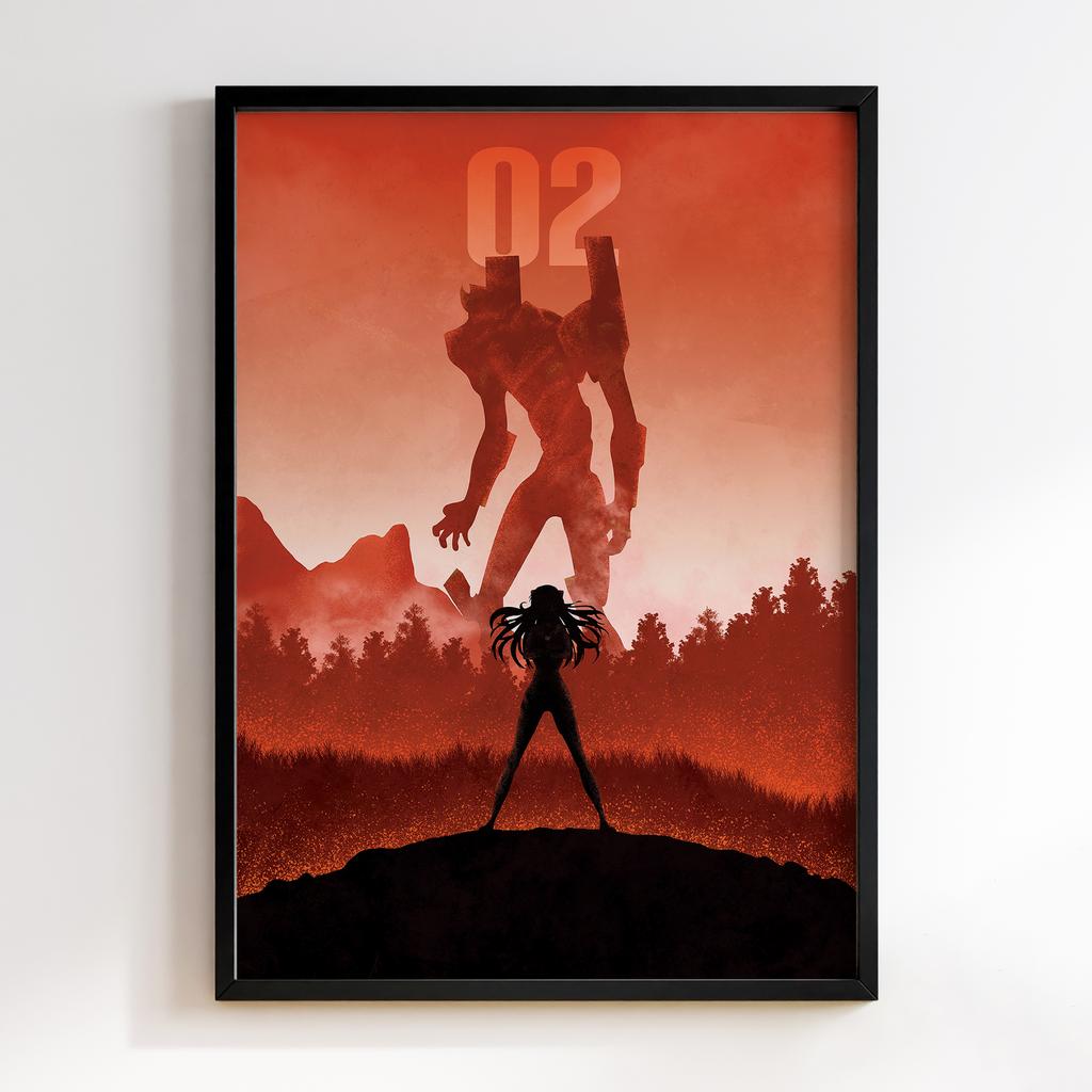 Постер Євангеліон (Evangelion) EV23